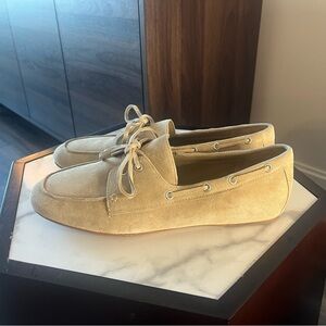 Vince Marin Boat Suede Loafer Dune Beige US 9.5, EU 40.5